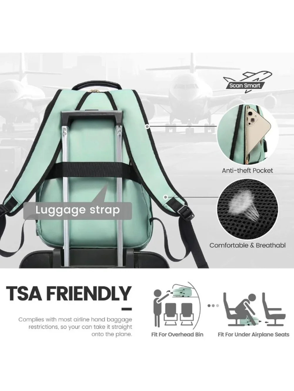 Stylish Quilted Laptop Backpack for Women | Perfect Work, Travel & College Bag